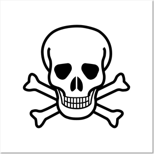 Pirate Scull and Bones Posters and Art